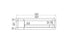Ecosmart Fire Flex 104DB.BX1 Double Sided Fireplace Insert - Black Finish / Stainless Steel Burner - ESF.FX.104DB.BX1